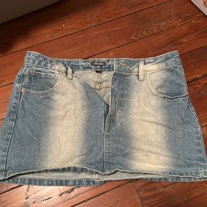 size 8 jean skirt
